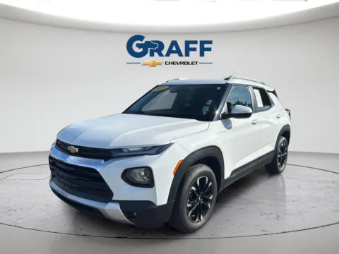 White 2023 Chevrolet TrailBlazer LT for sale in Burns Harbor, IN