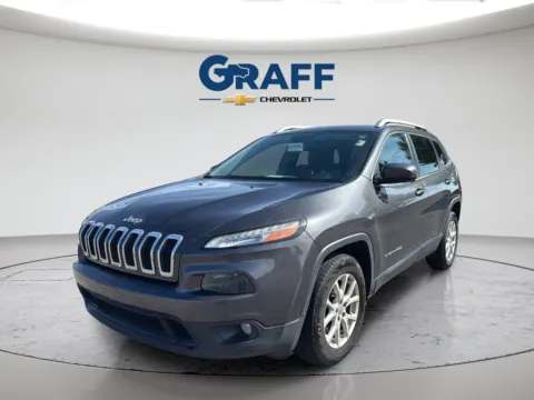 Gray 2016 Jeep Cherokee Latitude for sale in Burns Harbor, IN