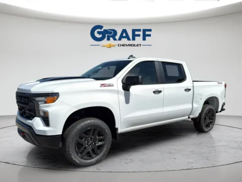 Photos of 2026 Chevrolet Silverado 1500 Custom Trail Boss for sale in Burns Harbor, IN at Graff Chevrolet of Chesterton