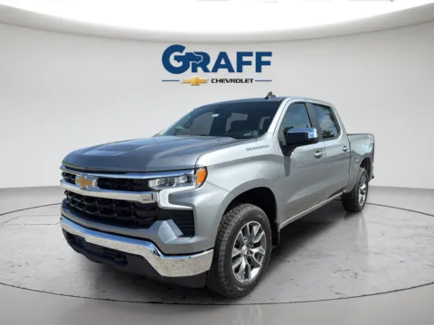 Gray 2026 Chevrolet Silverado 1500 LT for sale in Burns Harbor, IN