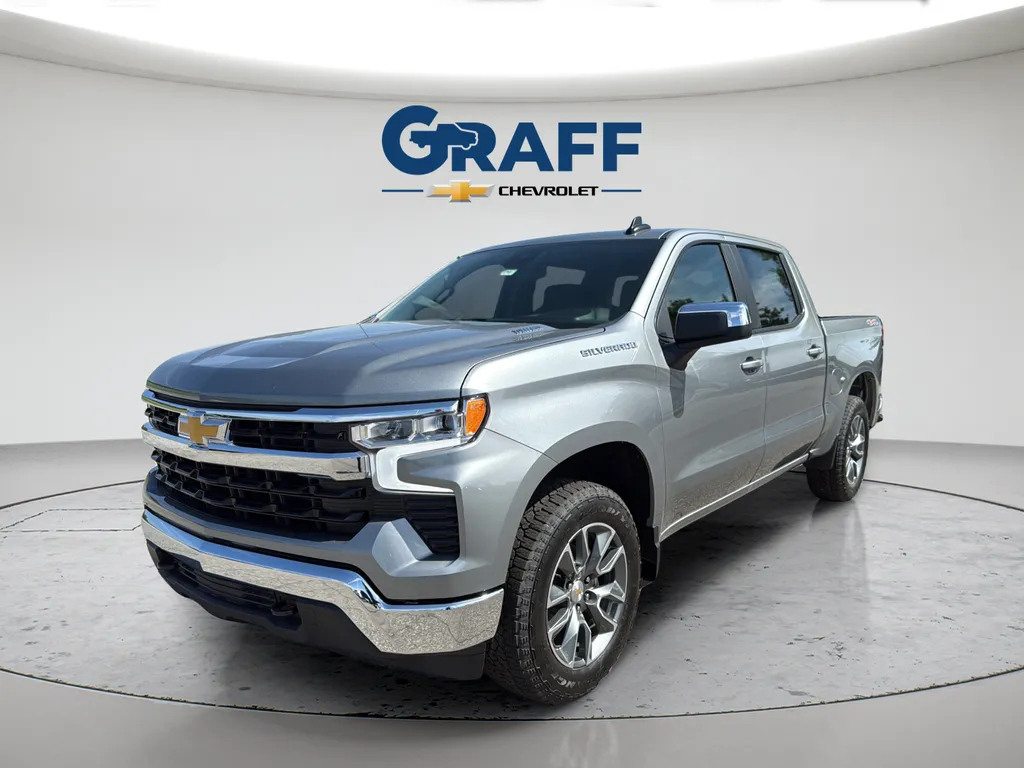 Gray 2026 Chevrolet Silverado 1500 LT for sale in Burns Harbor, IN