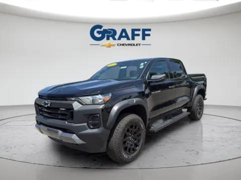Black 2023 Chevrolet Colorado Trail Boss for sale in Burns Harbor, IN