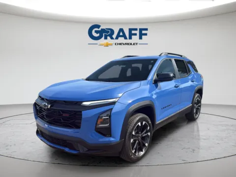 Blue 2026 Chevrolet Equinox RS for sale in Burns Harbor, IN