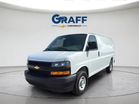 White 2026 Chevrolet Express 3500 Work Van for sale in Burns Harbor, IN