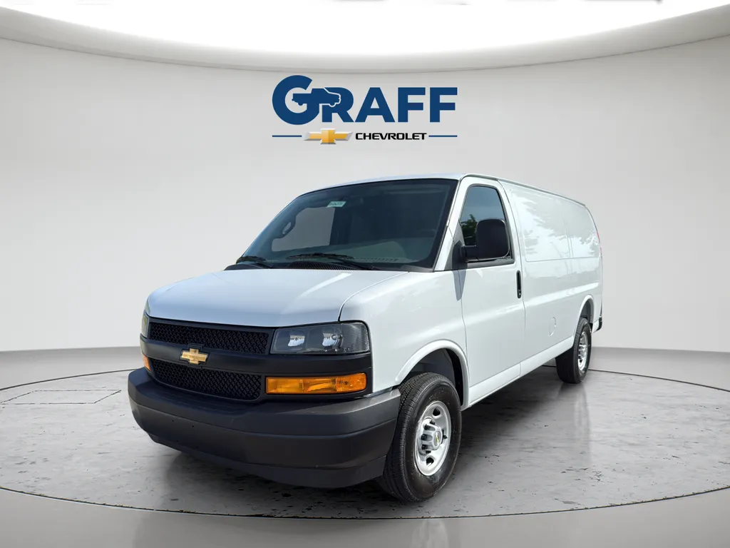 White 2026 Chevrolet Express 3500 Work Van for sale in Burns Harbor, IN