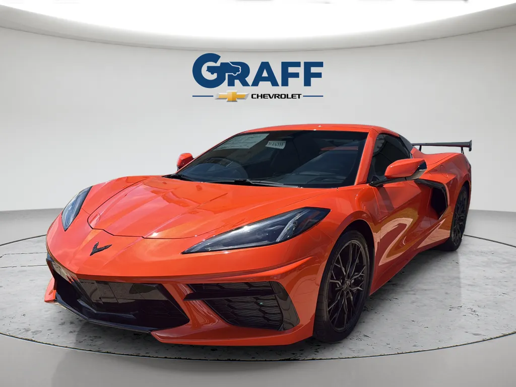 Orange 2026 Chevrolet Corvette Stingray for sale in Burns Harbor, IN