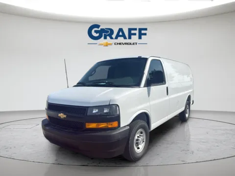 White 2026 Chevrolet Express 3500 Work Van for sale in Burns Harbor, IN