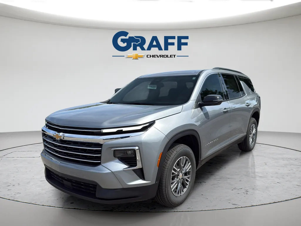 Gray 2026 Chevrolet Traverse LT for sale in Burns Harbor, IN