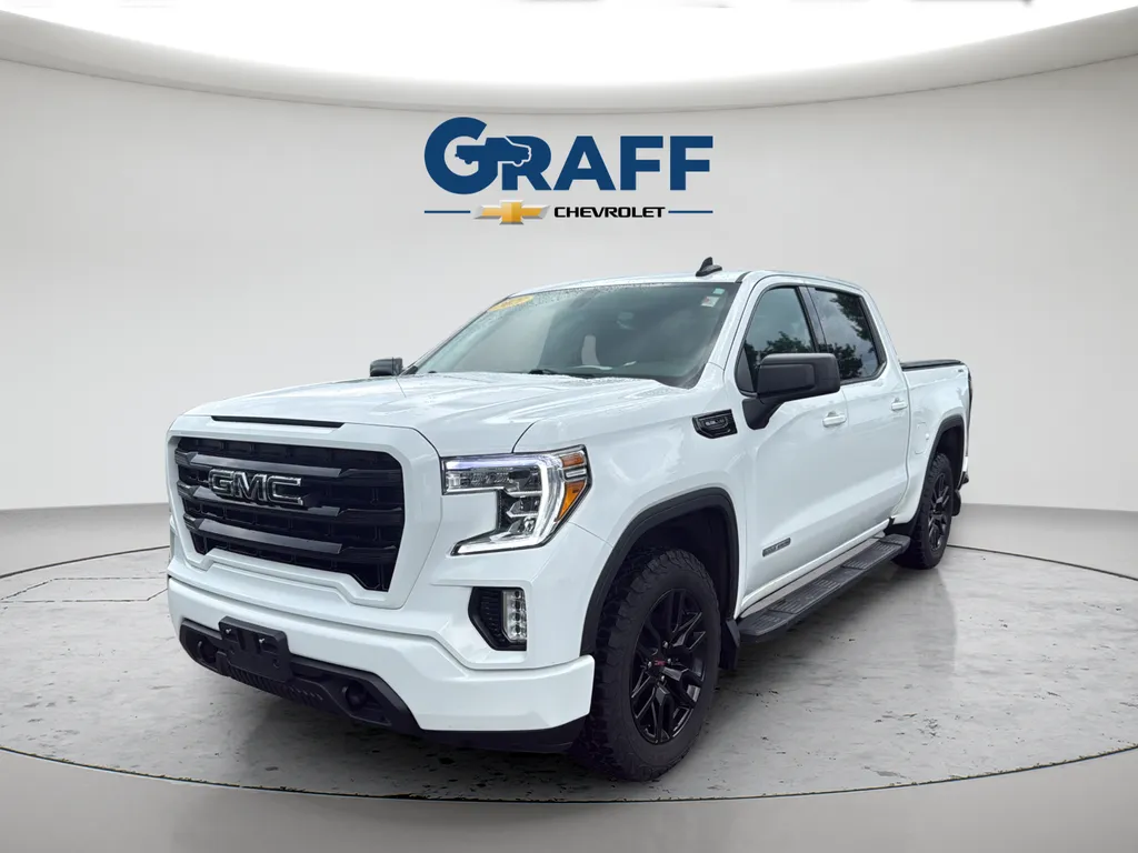 White 2021 GMC Sierra 1500 Elevation for sale in Burns Harbor, IN