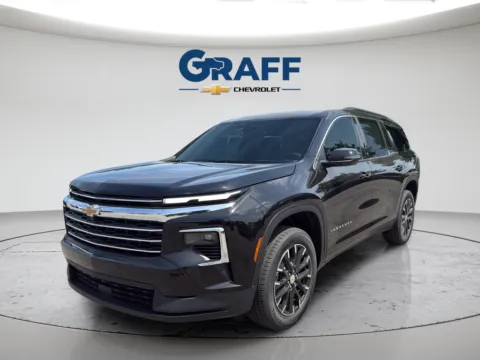 Black 2026 Chevrolet Traverse LT for sale in Burns Harbor, IN