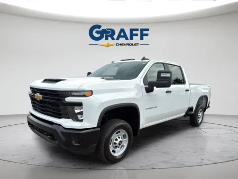 White 2026 Chevrolet Silverado 2500HD Work Truck for sale in Burns Harbor, IN