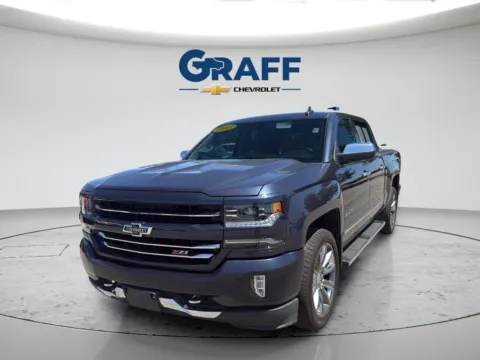 Blue 2018 Chevrolet Silverado 1500 LTZ for sale in Burns Harbor, IN