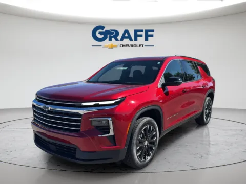 Red 2026 Chevrolet Traverse LT for sale in Burns Harbor, IN