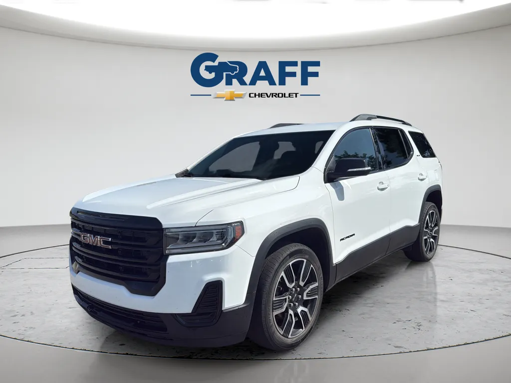 White 2021 GMC Acadia SLE for sale in Burns Harbor, IN
