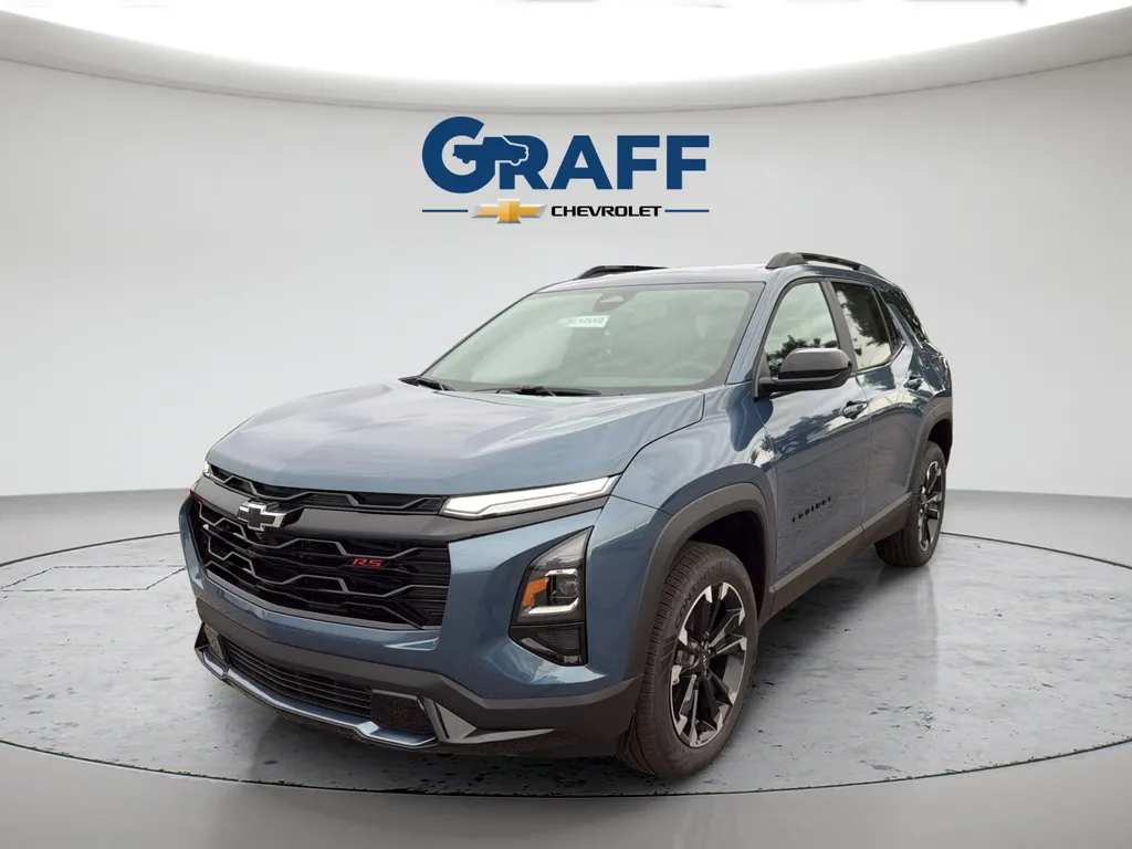 Blue 2026 Chevrolet Equinox RS for sale in Burns Harbor, IN