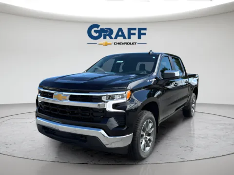 Black 2026 Chevrolet Silverado 1500 LT for sale in Burns Harbor, IN