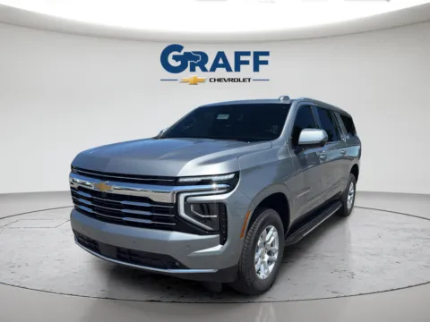 Gray 2026 Chevrolet Suburban LT for sale in Burns Harbor, IN