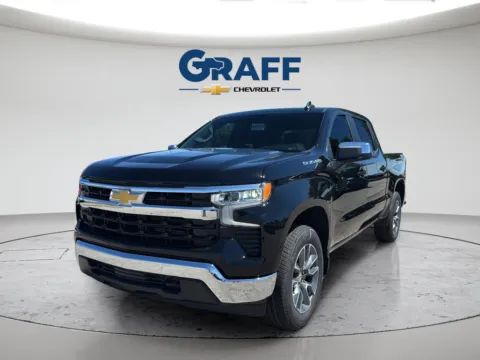 Black 2026 Chevrolet Silverado 1500 LT for sale in Burns Harbor, IN