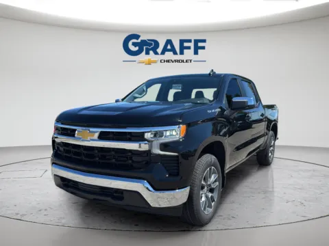 Black 2026 Chevrolet Silverado 1500 LT for sale in Burns Harbor, IN