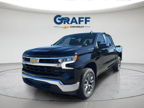 Black 2026 Chevrolet Silverado 1500 LT for sale in Burns Harbor, IN