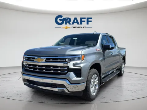 Gray 2026 Chevrolet Silverado 1500 LTZ for sale in Burns Harbor, IN