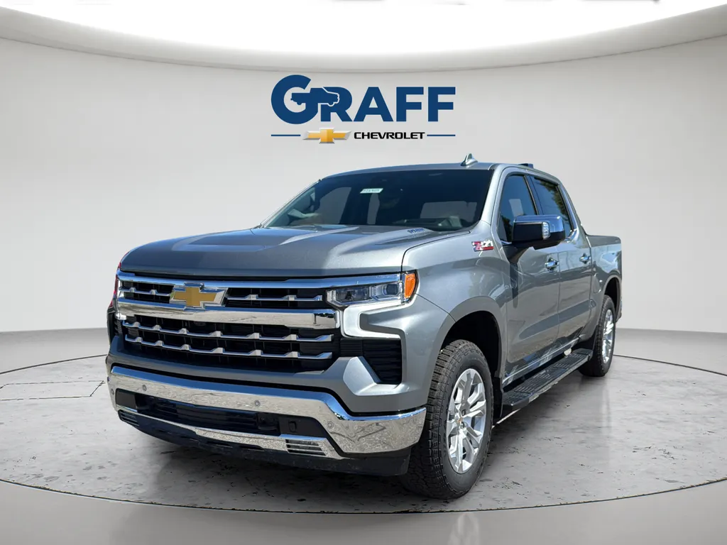Gray 2026 Chevrolet Silverado 1500 LTZ for sale in Burns Harbor, IN