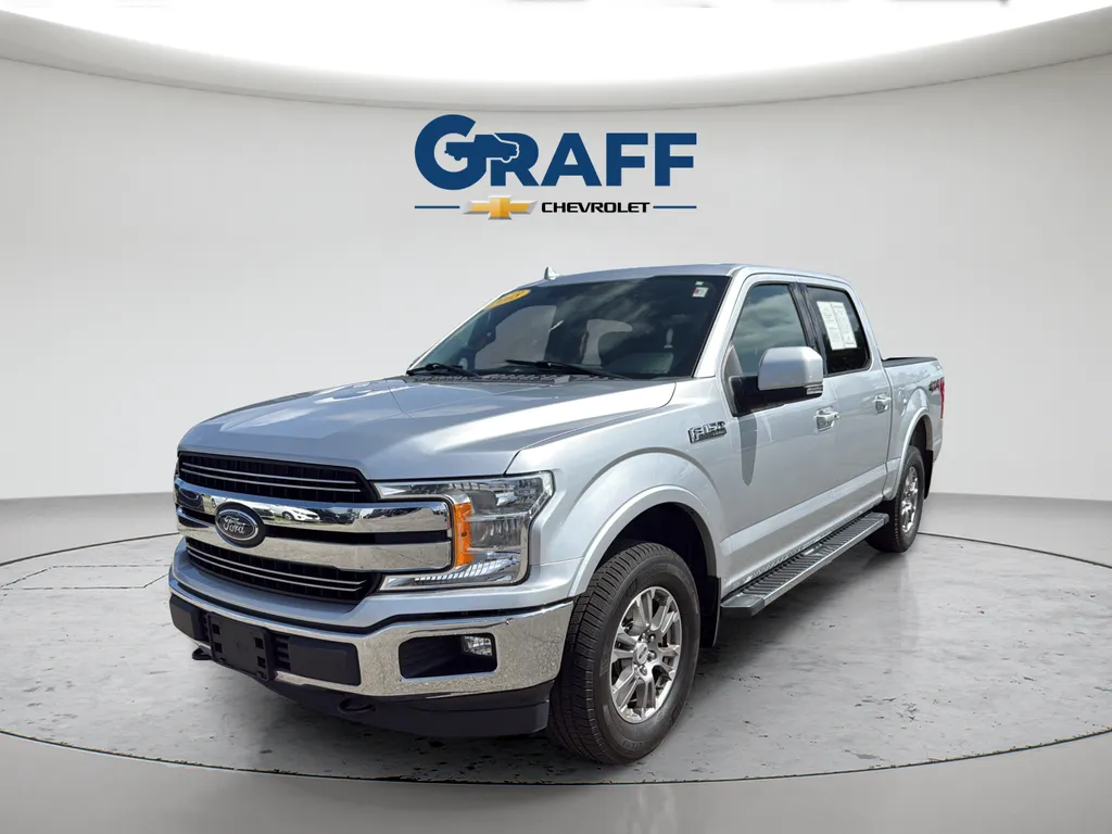 Silver 2018 Ford F-150 Lariat for sale in Burns Harbor, IN