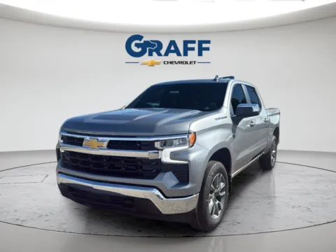 Gray 2026 Chevrolet Silverado 1500 LT for sale in Burns Harbor, IN