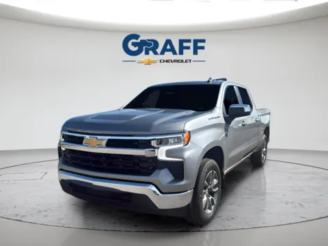 Gray 2026 Chevrolet Silverado 1500 LT for sale in Burns Harbor, IN