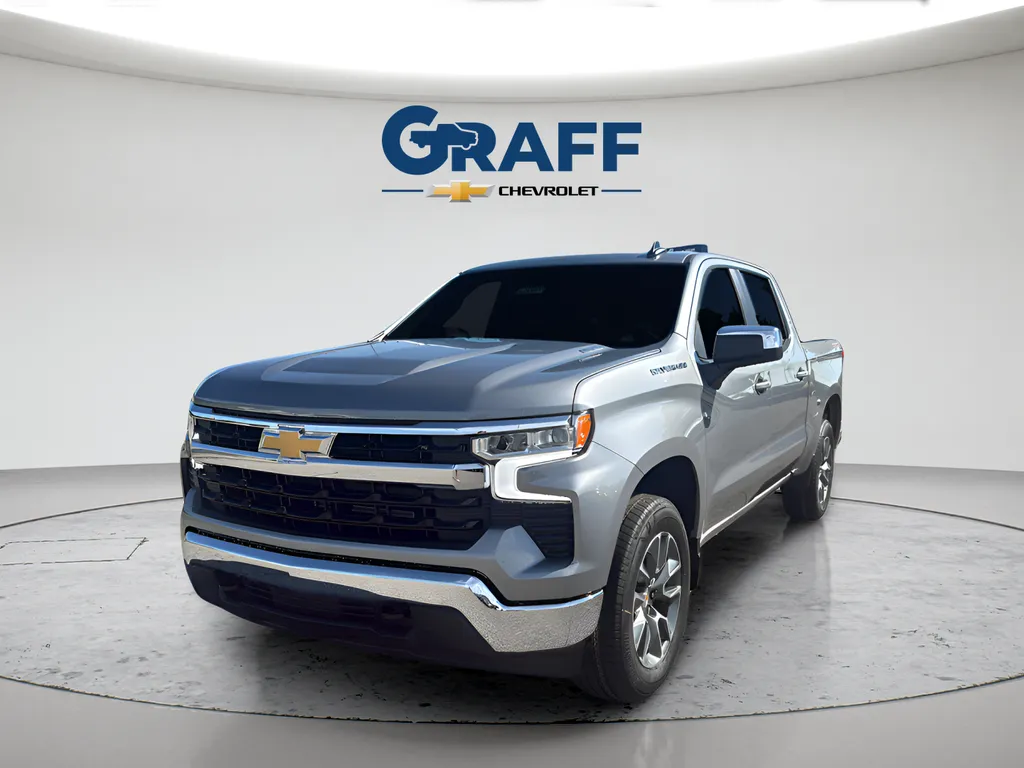 Gray 2026 Chevrolet Silverado 1500 LT for sale in Burns Harbor, IN