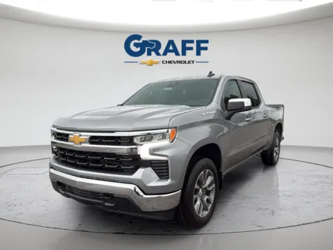 Gray 2026 Chevrolet Silverado 1500 LT for sale in Burns Harbor, IN