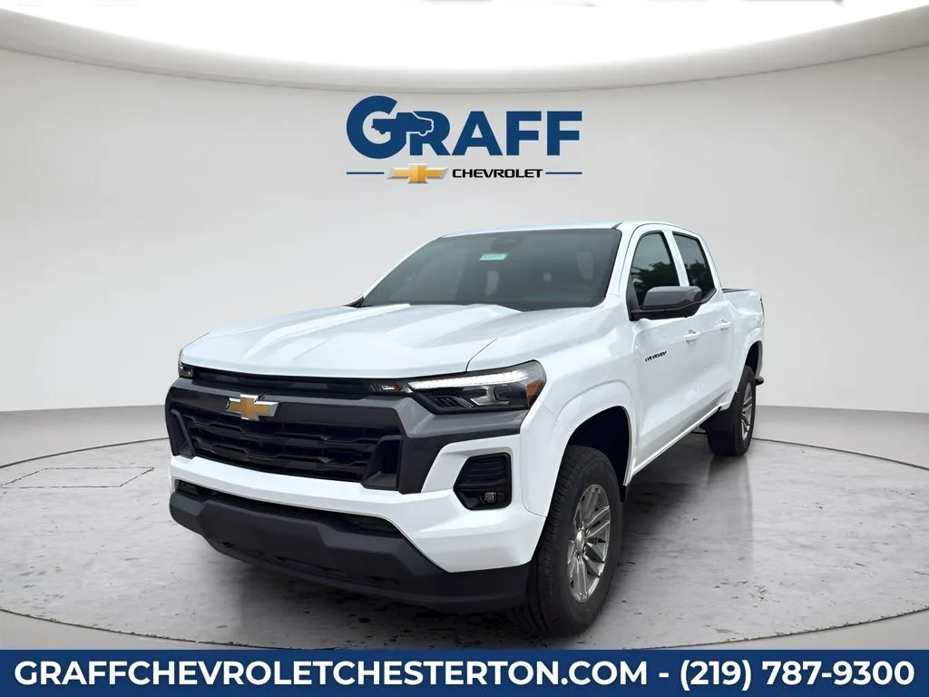 White 2026 Chevrolet Colorado LT for sale in Burns Harbor, IN