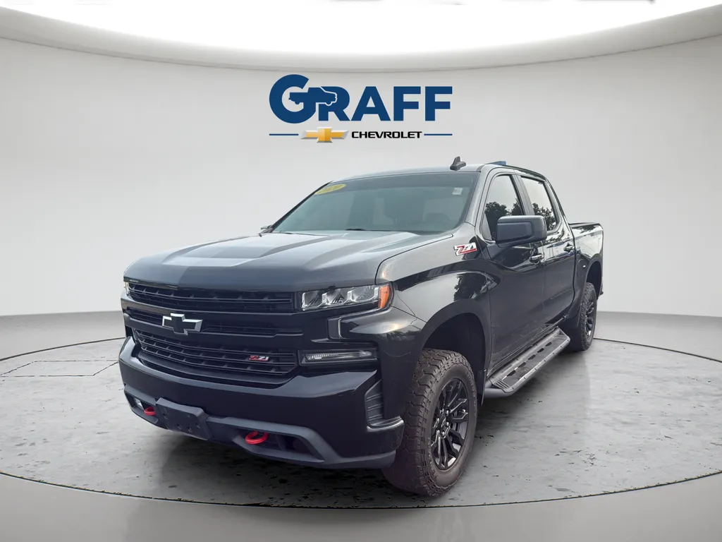 Black 2020 Chevrolet Silverado 1500 LT Trail Boss for sale in Burns Harbor, IN