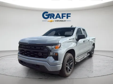 Gray 2025 Chevrolet Silverado 1500 Custom for sale in Burns Harbor, IN