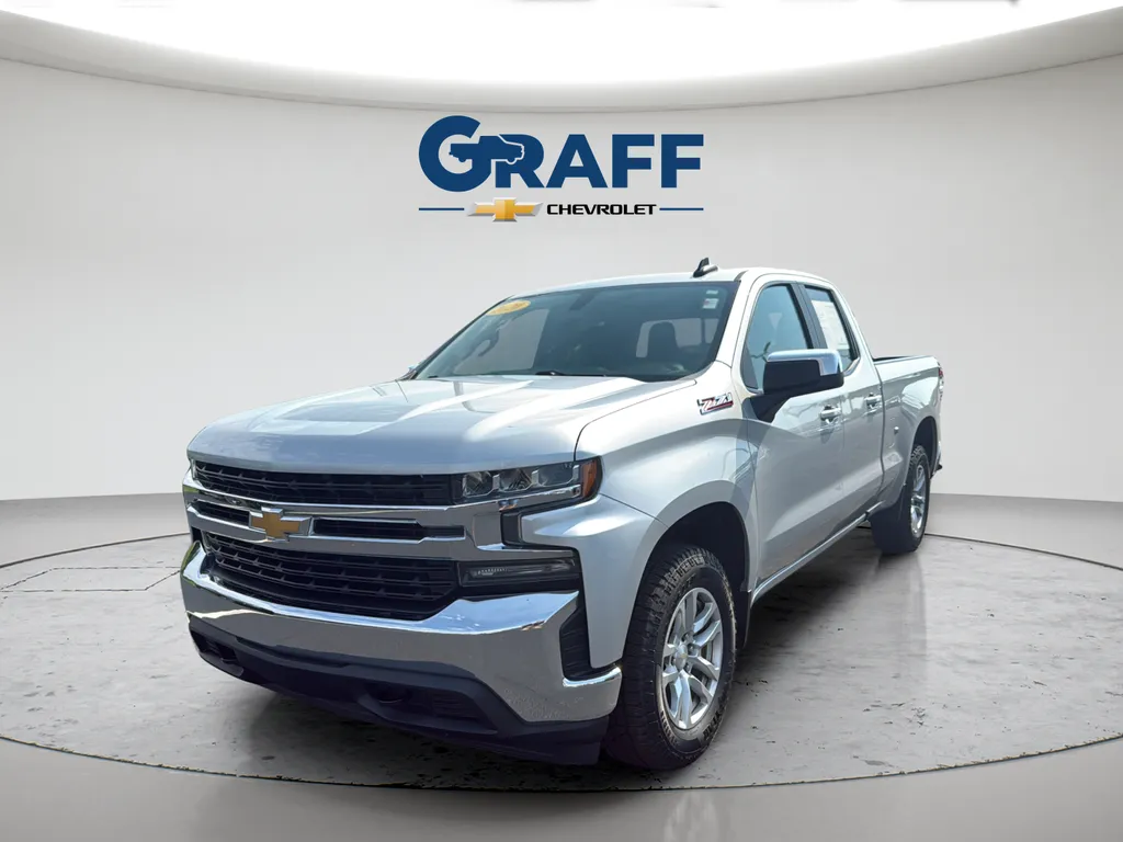 Silver 2020 Chevrolet Silverado 1500 LT for sale in Burns Harbor, IN