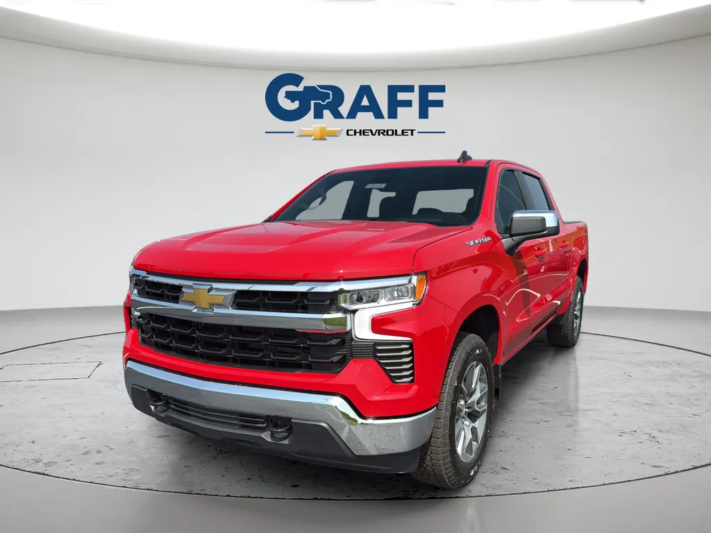 Red 2026 Chevrolet Silverado 1500 LT for sale in Burns Harbor, IN