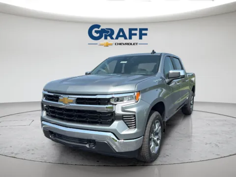 Gray 2026 Chevrolet Silverado 1500 LT for sale in Burns Harbor, IN