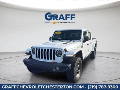 White 2021 Jeep Gladiator Rubicon for sale in Burns Harbor, IN