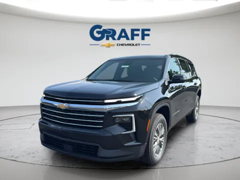 Black 2026 Chevrolet Traverse LT for sale in Burns Harbor, IN