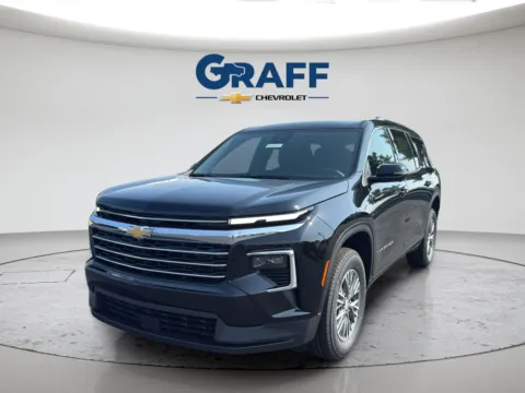 Black 2026 Chevrolet Traverse LT for sale in Burns Harbor, IN