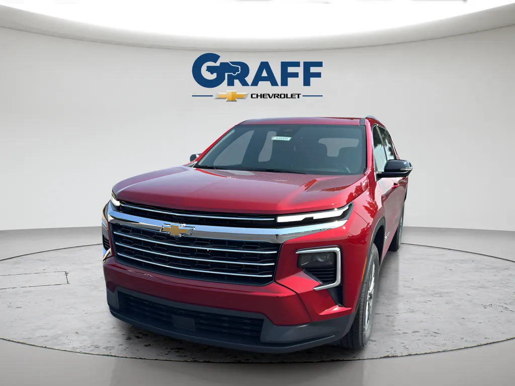 Red 2026 Chevrolet Traverse LT for sale in Burns Harbor, IN