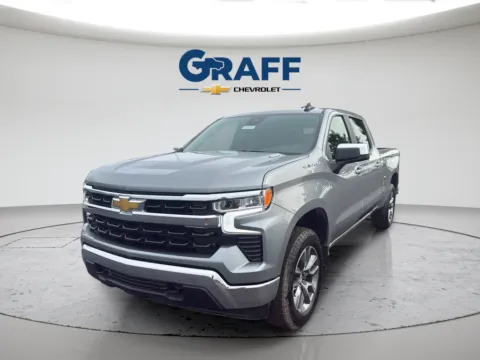 Gray 2026 Chevrolet Silverado 1500 LT for sale in Burns Harbor, IN