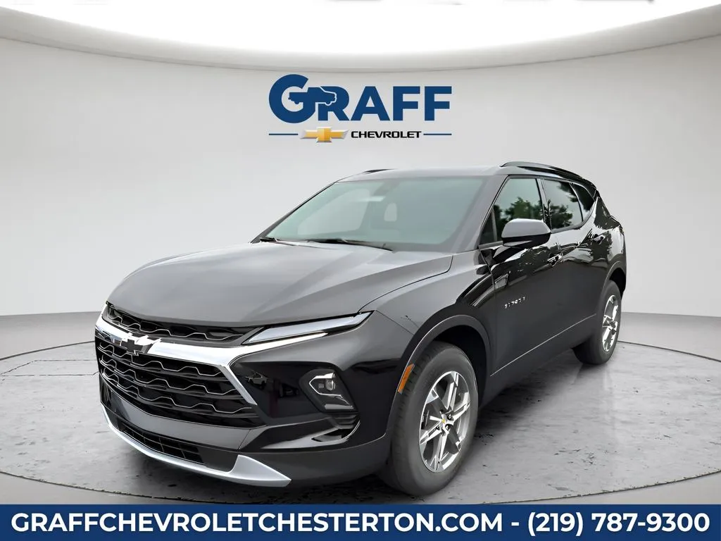Black 2026 Chevrolet Blazer LT for sale in Burns Harbor, IN