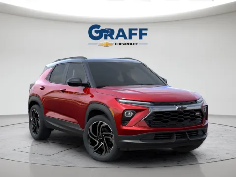 Red 2026 Chevrolet TrailBlazer RS for sale in Burns Harbor, IN