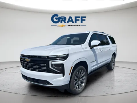 White 2026 Chevrolet Suburban High Country for sale in Burns Harbor, IN