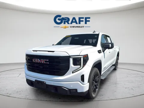 White 2024 GMC Sierra 1500 Elevation for sale in Burns Harbor, IN