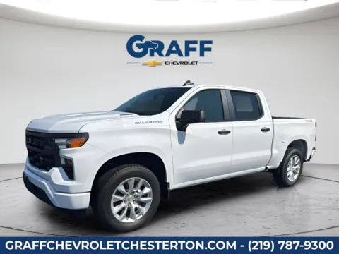 Photos of 2026 Chevrolet Silverado 1500 Custom for sale in Burns Harbor, IN at Graff Chevrolet of Chesterton