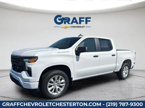 Photos of 2026 Chevrolet Silverado 1500 Custom for sale in Burns Harbor, IN at Graff Chevrolet of Chesterton