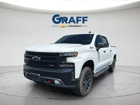White 2021 Chevrolet Silverado 1500 LT Trail Boss for sale in Burns Harbor, IN