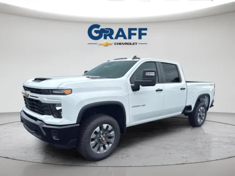 Photos of 2026 Chevrolet Silverado 2500 HD Custom for sale in Burns Harbor, IN at Graff Chevrolet of Chesterton